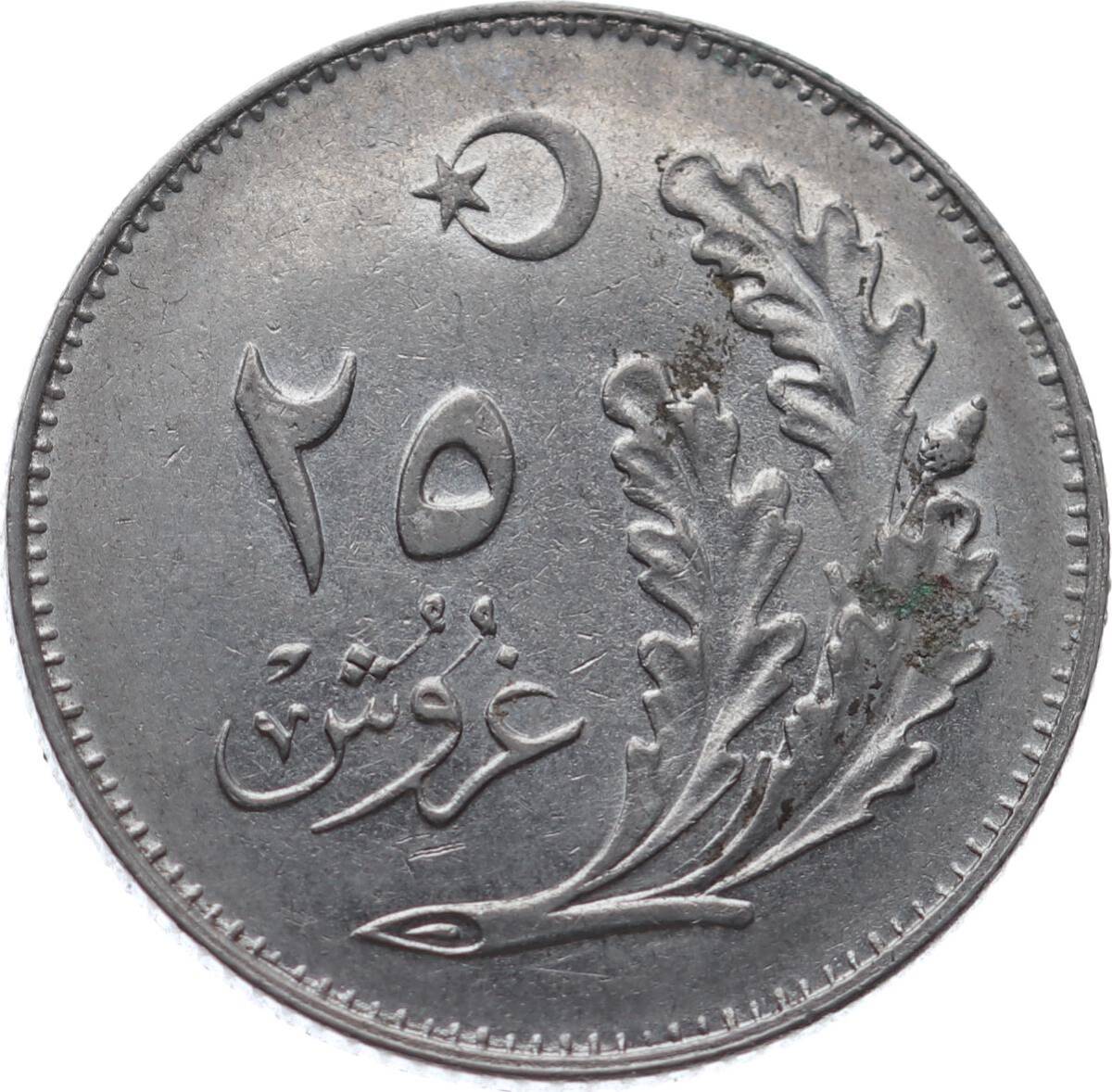1928 Yılı 25 Kuruş ÇA/ÇİL TCM2979 - 2