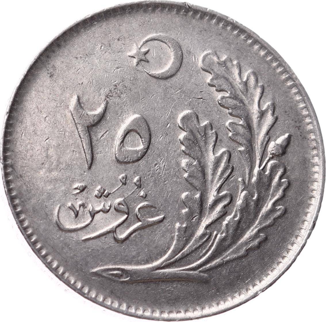 1928 Yılı 25 Kuruş - ÇÇT/ÇA TCM3288 - 1