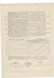 1929 Yılı Osmanlıca ve Fransızca İcar ve İsticar Mukavelenamesi (2 Sayfa) OSM69 - 4