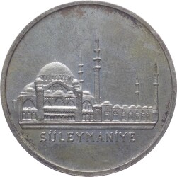 1934 Süleymaniye Camisi Gümüş Madalyon *Türkiye Anıtlar Derneği* MVM1190 - 1