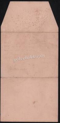 1937 Yılı Eski Doğan Davetiye Kartı EFM473 - 3