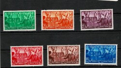 1938 Harf İnkılabının 10. Yıl Dönümü Hatırası Posta Pulları - Tam Seri (6 Adet) MNH PPT2751 - 