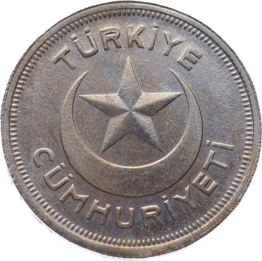 1938 Yılı 5 Kuruş ÇİL TCM2910 - 2