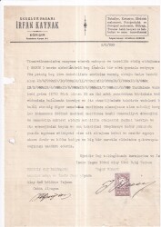 1939 EĞRİDİR DAĞ TALİMGAHI NA İRFAN KAYNAK TANALINAN RADYO BELGESİ.TEĞMEN CAHİT ALUPGAN VE TEĞMEN YAŞAR BİNAR ISLAK İMZALI - Gökçekoleksiyon