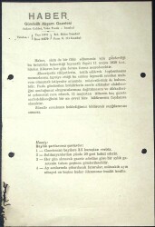 1939 HABER Gündelik Akşam Gazetesi Antetli Bildiri Kağıdı EFM(N)11561 - Gökçekoleksiyon