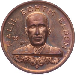 1979 Halil Edhem Eldem Hatıra Bronz Madalyon MVM1181 - 1