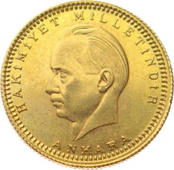 1943 İnönü Meskuk 250 Kuruş Kulpsuz ÇİL TCA282 #2074 - Gökçekoleksiyon