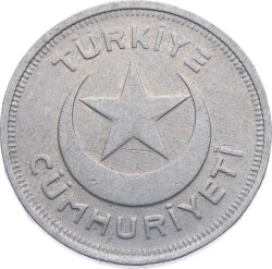 1943 Yılı 5 Kuruş ÇT TCM3116 - 2