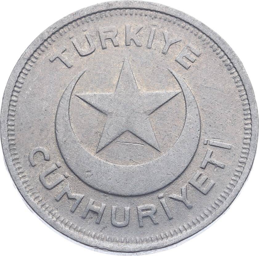 1943 Yılı 5 Kuruş ÇT TCM3116 - 2