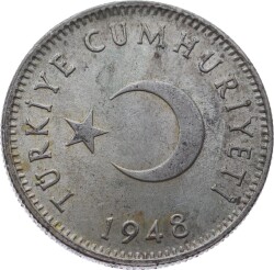 1948 1 Lira Gümüş ÇA TCM1022 - 2