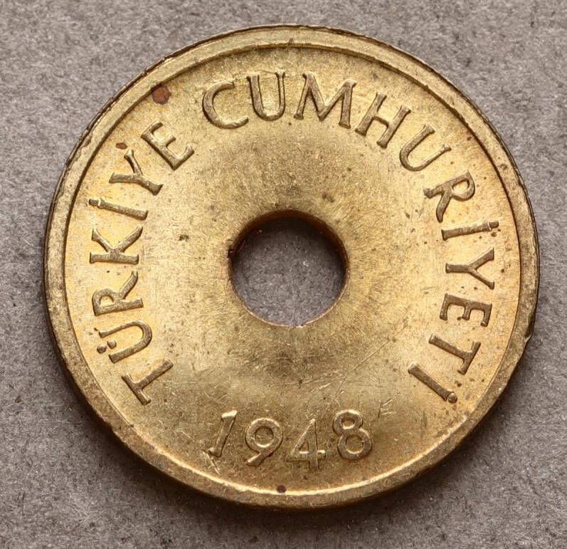 1948 Yılı 1 Kuruş - ÇİL TCM3242 - 2