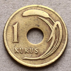 1948 Yılı 1 Kuruş - ÇT TCM3196 - Gökçekoleksiyon