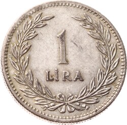 1948 Yılı 1 Lira Gümüş - ÇÇT TCM3310 #149 - 3