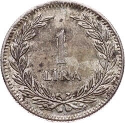 1948 Yılı 1 Lira Gümüş - ÇİL TCM3237 - 3