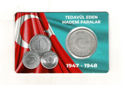 1948 Yılı 1 Lira Gümüş *Özel Kitinde* TCM3330 #160 - 2
