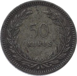 1948 Yılı 50 Kuruş Gümüş ÇT TCM2670 - Gökçekoleksiyon