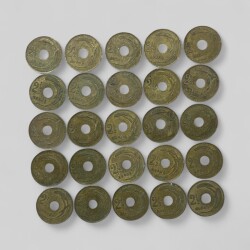 1949 2½ Kuruş 25'li Madeni Para Lotu TCM3043 - 1