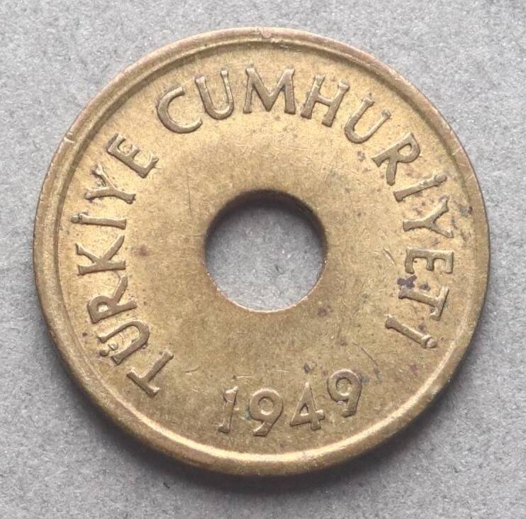 1949 Yılı 1 Kuruş ÇİL TCM3125 - 2