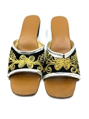 1950 Elişi Son Derece Mükemmel Sanat Nostaljik Terlik BAK34 (N) - 1