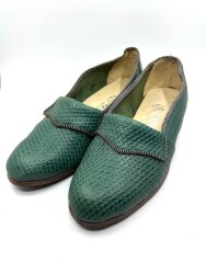 1950 Güzeliş İstanbul Nostaljik Bayan Ayakkabısı BAK35 (N) - Gökçekoleksiyon