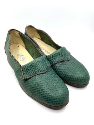 1950 Güzeliş İstanbul Nostaljik Bayan Ayakkabısı BAK35 (N) - 3