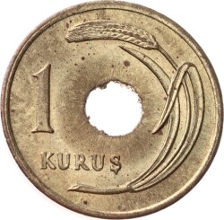 1950 Yılı 1 Kuruş - ÇİL TCM3340 - Gökçekoleksiyon