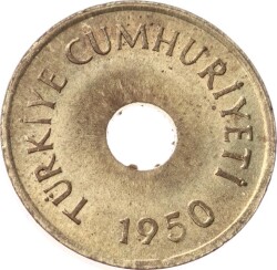 1950 Yılı 1 Kuruş - ÇİL TCM3340 - 2