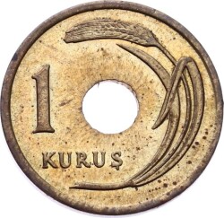 1951 Yılı 1 Kuruş ÇİL TCM2967 - 1