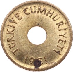 1951 Yılı 1 Kuruş - ÇİL TCM3267 - 2