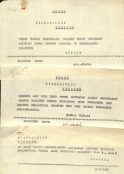 1954 - 1955 Fiskobirlik Antetli İş Yazışması 3lü Lot EFM(N)12055 - Gökçekoleksiyon