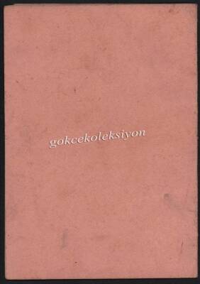 1954 İnhisarlar Müdürlüğü Memur Sağlık Karnesi EFM324 - 3