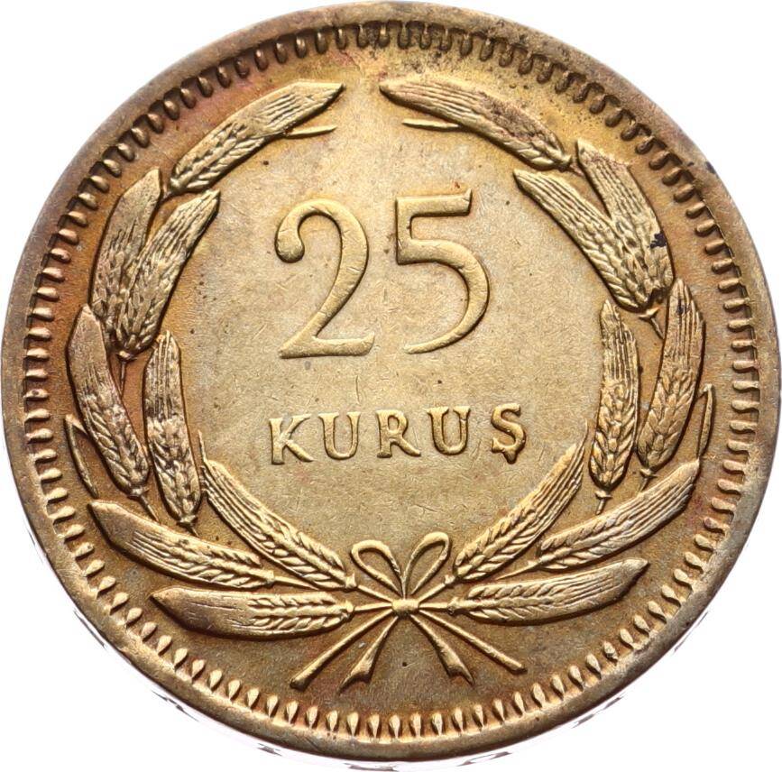 1956 Yılı 25 Kuruş - ÇA TCM3163 - 3