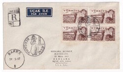 1957 Bergama Kermesi Hatırası İkinci Gün Zarfı PPT1638 - Gökçekoleksiyon