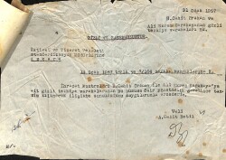 1957 T.C İktisat Ve Ticaret Vekaleti Antetli Islak İmzalı EFM(N)12096 - 2