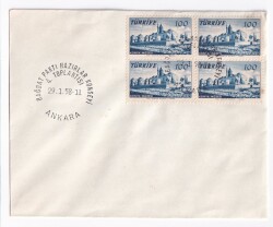 1958 Bağdat Patkı Nazırlar Konseyi 4.Toplantısı İlk Gün Zarfı PPT1645 - Gökçekoleksiyon