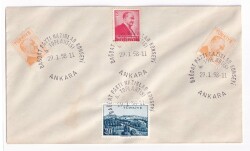 1958 Bağdat Patkı Nazırlar Konseyi 4.Toplantısı İlk Gün Zarfı PPT1652 - Gökçekoleksiyon