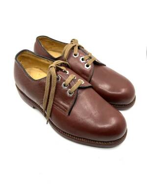 1960 Gerçek Deri Kösele Nostaljik Ayakkabısı BAK36 (N) - 3