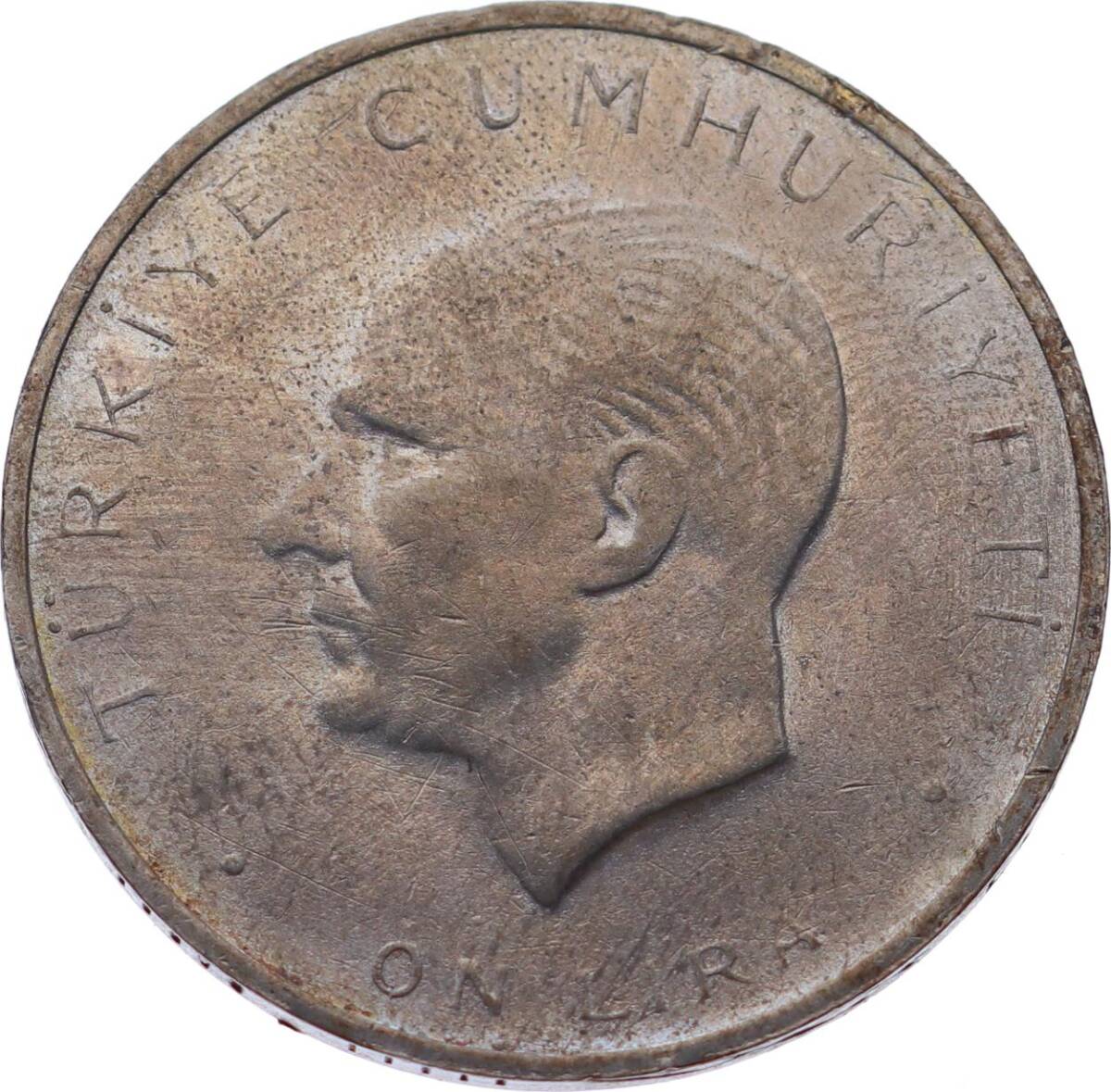 1960 - Hakimiyet Milletindir İhtilal Gümüş Para (Düz) TCH1457 - 2