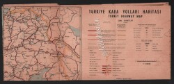 1960 Türkiye Karayoları Haritası EFM259 - 6