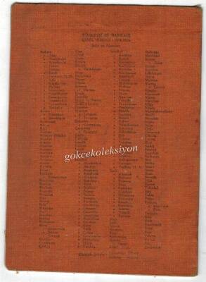 1960 Yılı İş Bankası Cari Hesap Cüzdanı EFM420 - 2