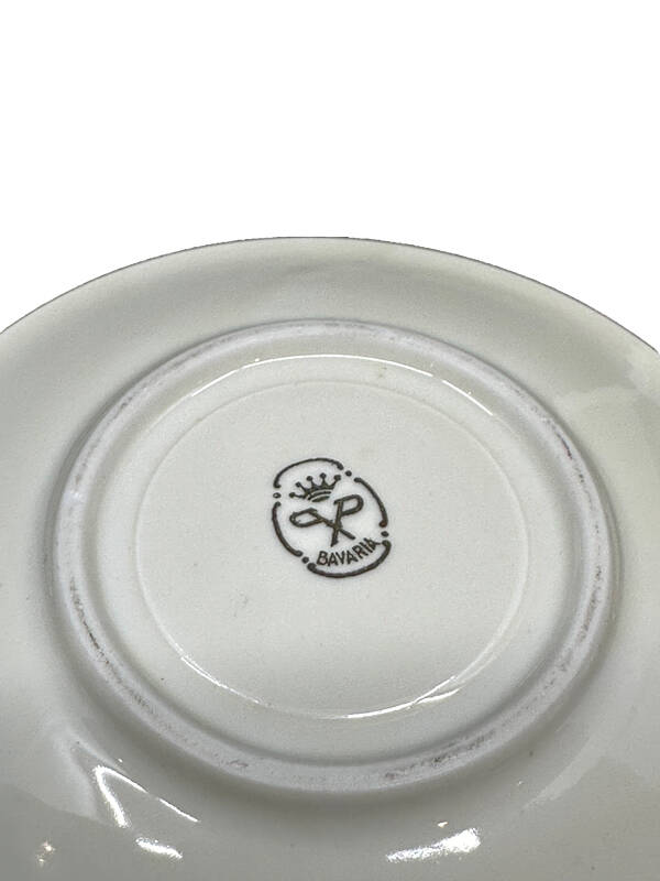 1960'lar Antika Bavaria Trio Kahve Fincanı AOB3878 - 4