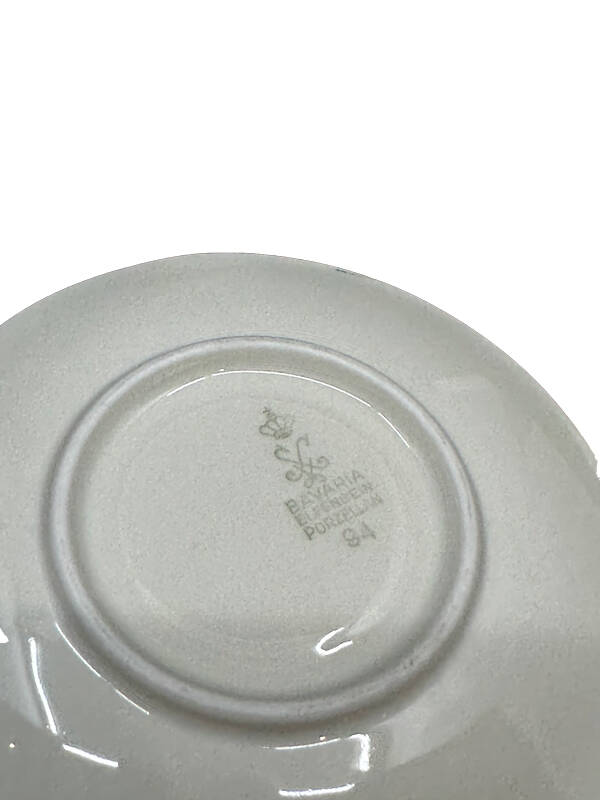 1960'lar Antika Bavaria Trio Kahve Fincanı AOB3879 - 4