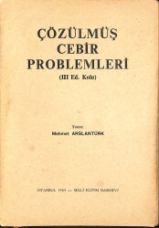 1960's Çözülmüş Cebir Problemleri (III.Ed.Kolu) NDR102055 - Gökçekoleksiyon