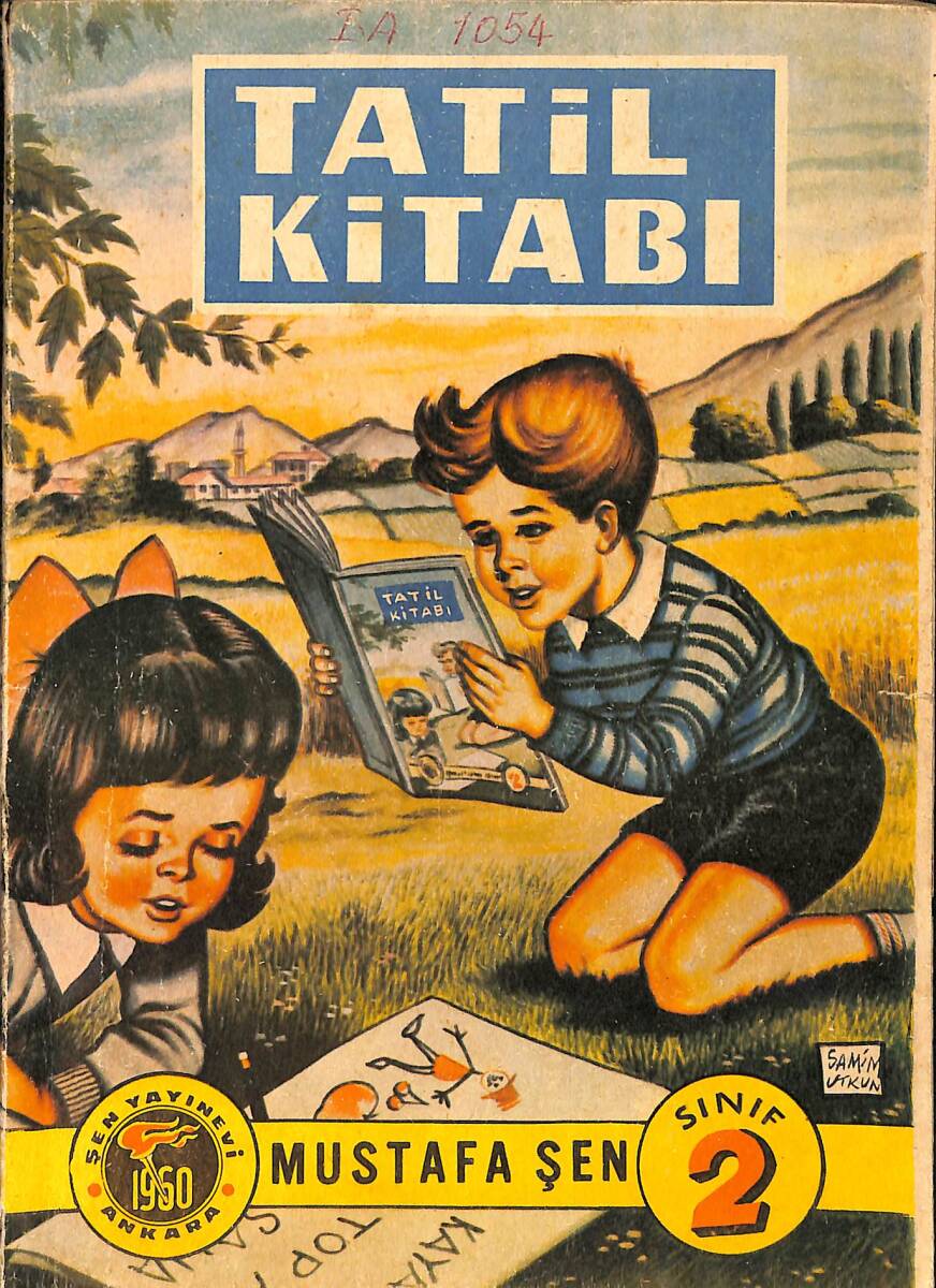 1960's İlkokul 2.Sınıf Tatil Kitabı NDR101001 - 4