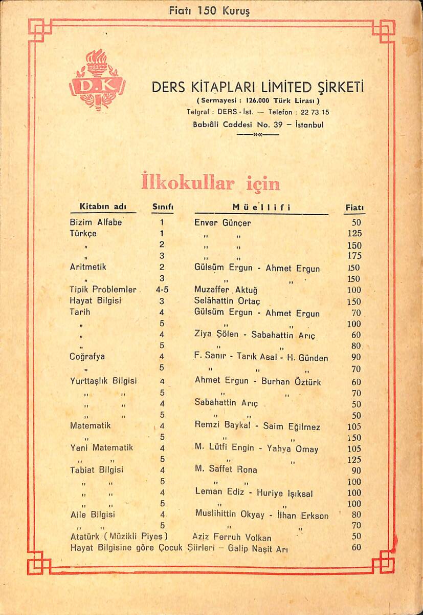 1960's İlkokul 3.Sınıf Tarihe Giriş Ders Kitabı NDR100998 - 3