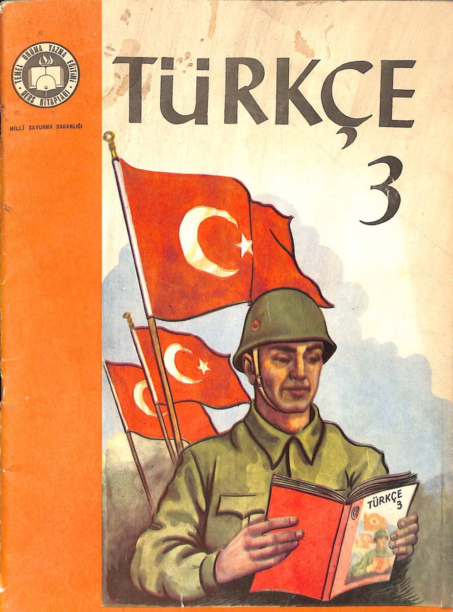 1960's İlkokul 3.Sınıf Türkçe Ders Kitabı NDR101297 - 1