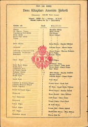 1960's İlkokul 4.Sınıf Aile Bilgisi Ders Kitabı NDR99991 - 3