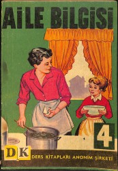 1960's İlkokul 4.Sınıf Aile Bilgisi Ders Kitabı NDR99991 - 4
