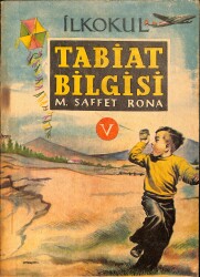 1960's İlkokul 5.Sınıf Tabiat Bilgisi Ders Kitabı NDR99989 - Gökçekoleksiyon