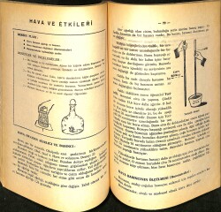 1960's İlkokul 5.Sınıf Tabiat Bilgisi Ders Kitabı NDR99989 - 2